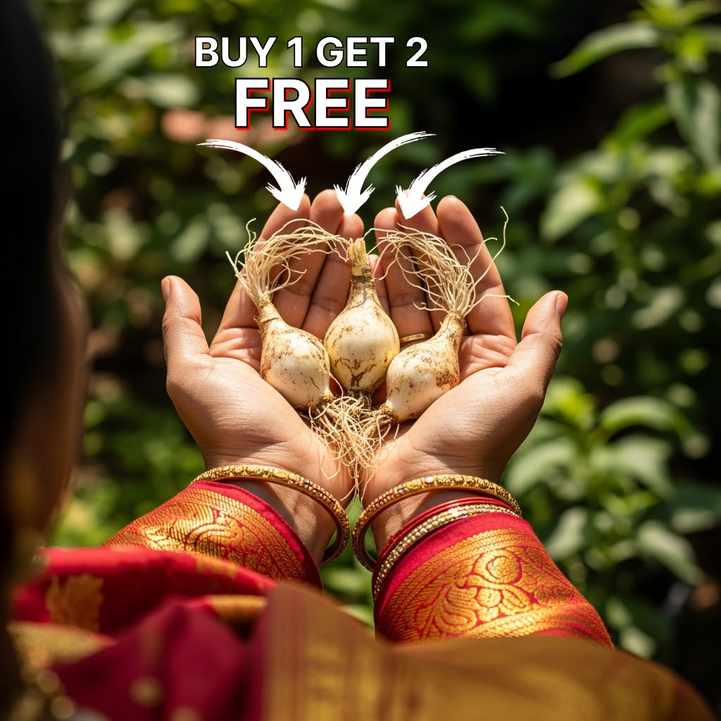 Tuberoses (Rajnigandha) Bulbs 🌸 (Buy 1 Get 2 FREE) 💐